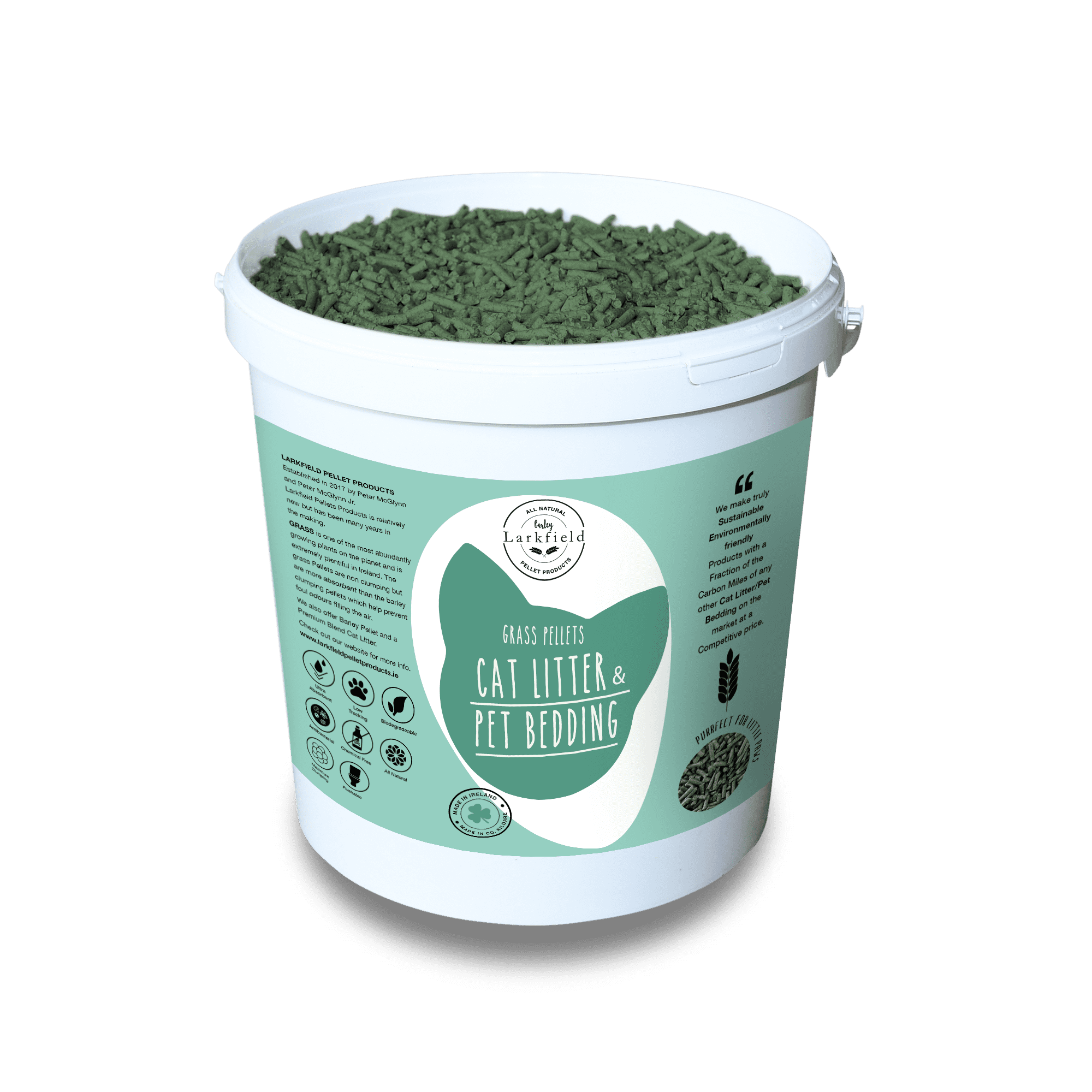 Cat grass outlet litter box